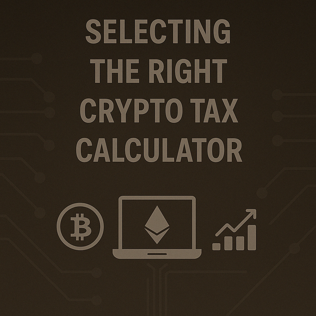 Selecting the Right Crypto Tax Calculator