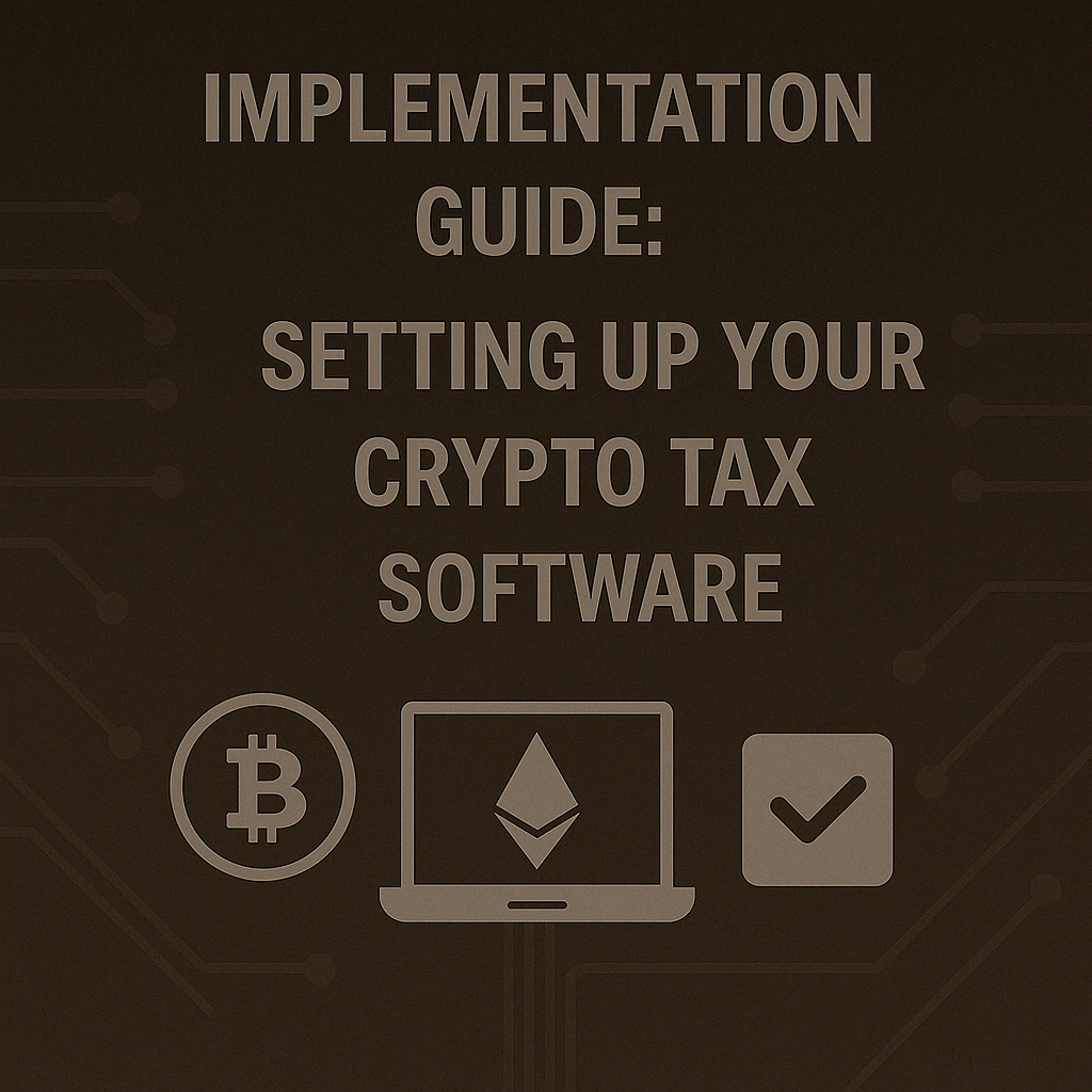 Implementation Guide: Setting Up Your Crypto Tax Software